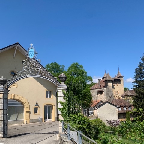 Magnifique bureau sur le site historique du Château de Vaumarcus / Vue sur lac