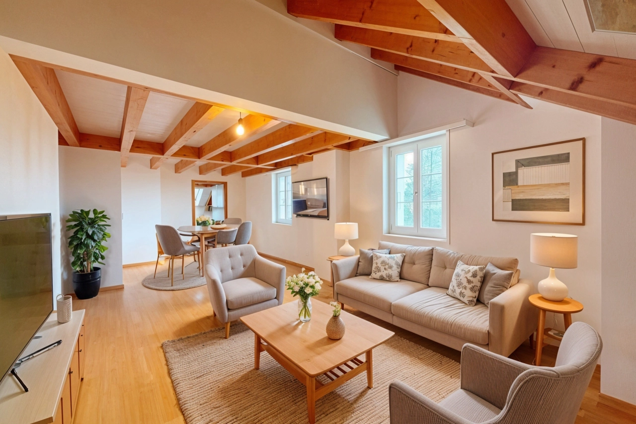 Appartement de 6,5 pièces en attique à Savigny