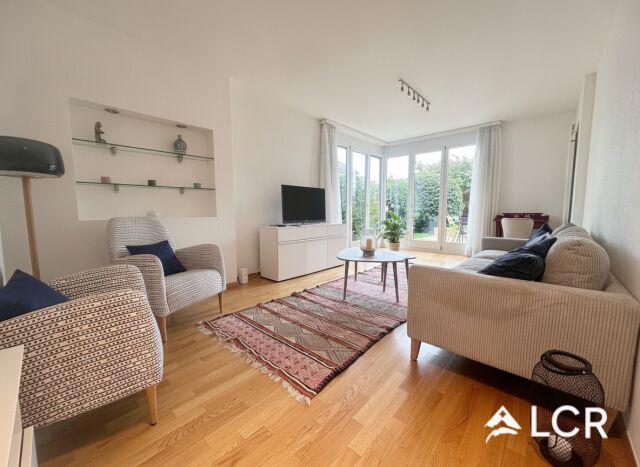 Magnifique 3,5 pièces meublé avec terrasse et petit jardin