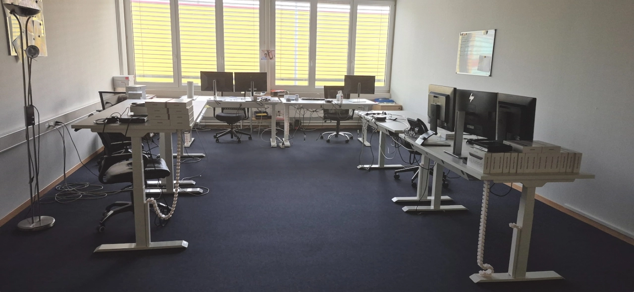 Le grand bureau de 53m2, utilisation cafétéria compris