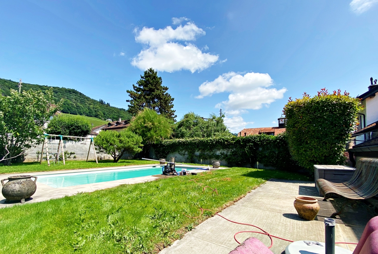 Maison d'architecte d'exception entièrement meublé avec jardin et piscine