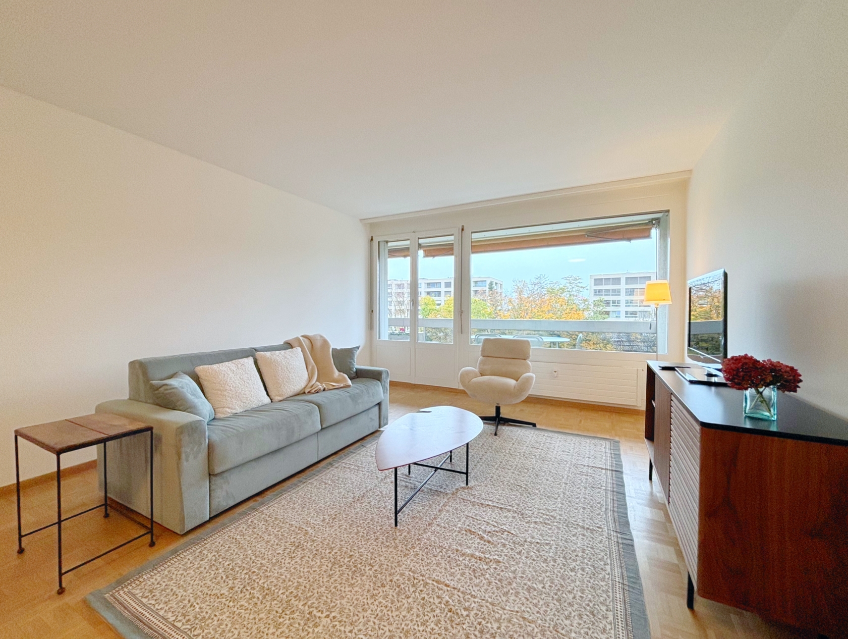 Bel appartement meublé de 3.5p aux Eaux-Vives