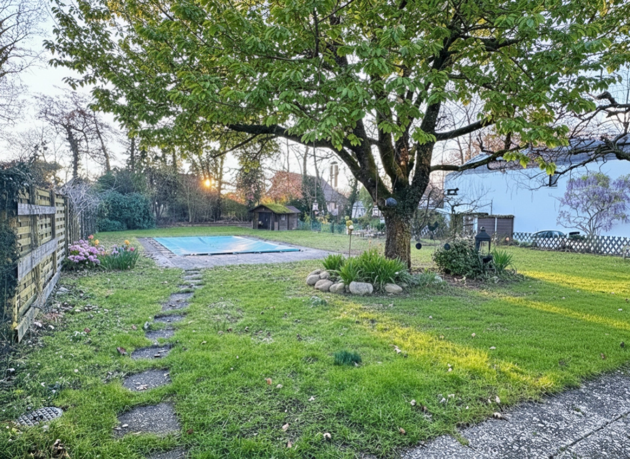 Belle maison meublée 6mois / 5 chambres / jardin et piscine