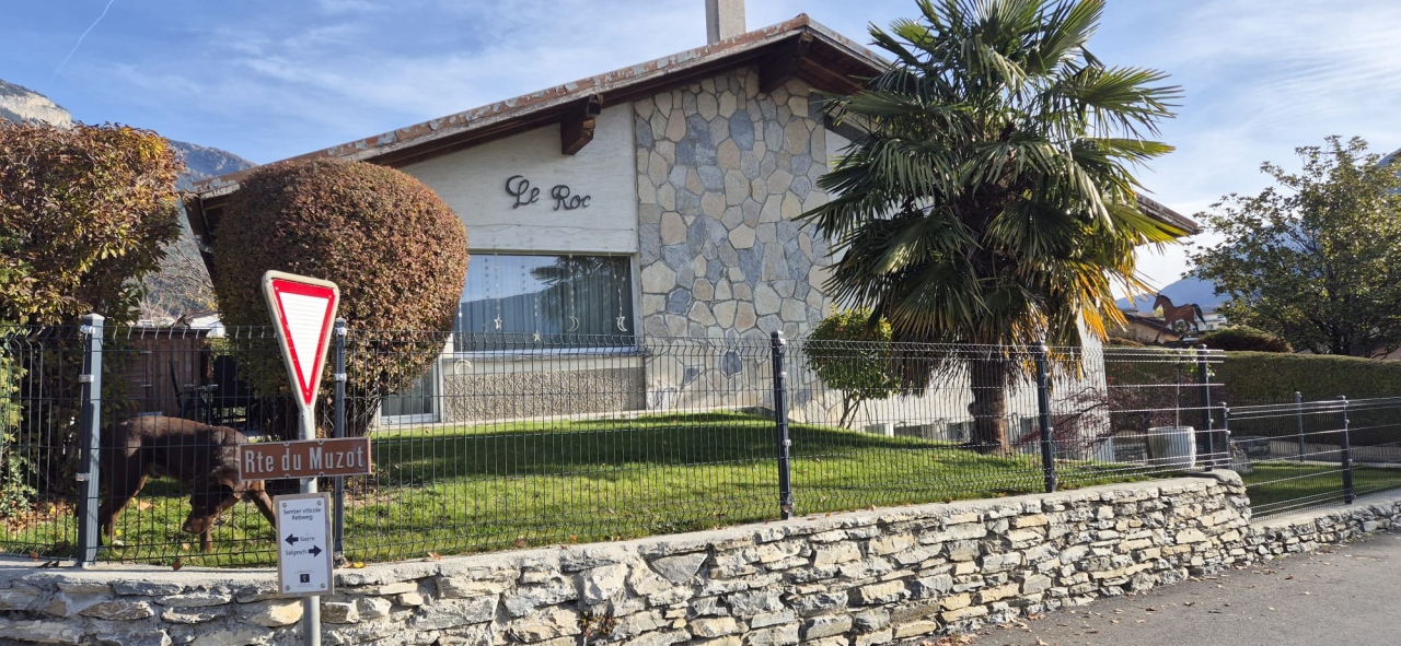 Bel appartement de 5.5p à Veyras (proche de Sierre)