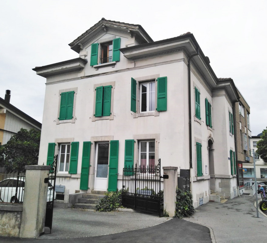 Deux magnifiques locaux commerciaux en plein centre d’Aigle