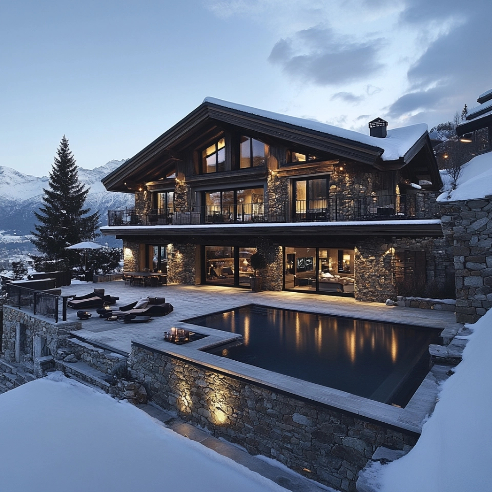 Designed for Middle Eastern Clients: A Private Alpine Lifestyle in Switzerland,