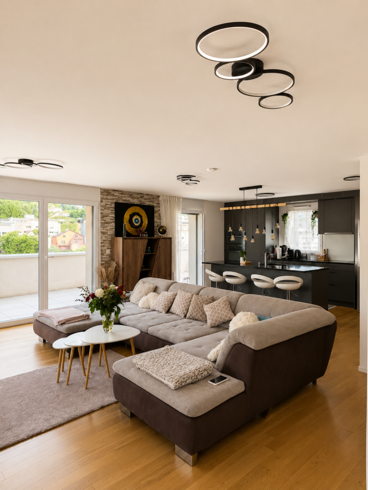 Magnifique Attique en Duplex de 4.5P / 3 CHB / 3 SDB / 1 grande terrasse / vue magnifique