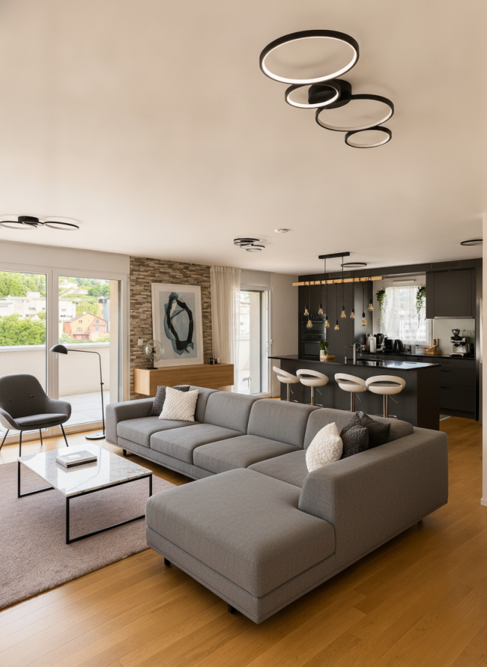 Magnifique Attique en Duplex de 4.5P / 3 CHB / 3 SDB / 1 grande terrasse / vue magnifique