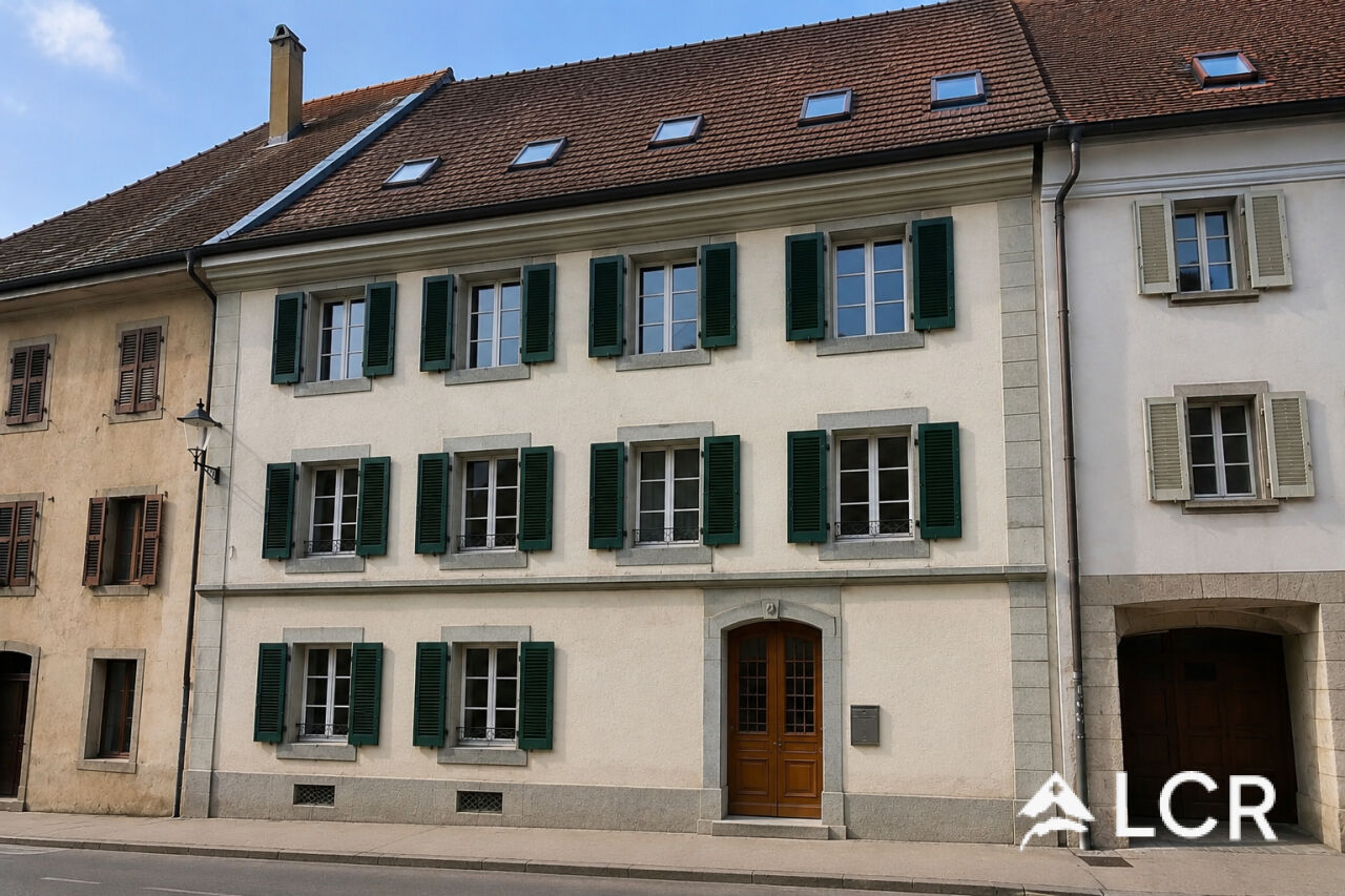 Immeuble résidentiel de rendement au cœur de La Sarraz (VD) — Foto 1 von 1