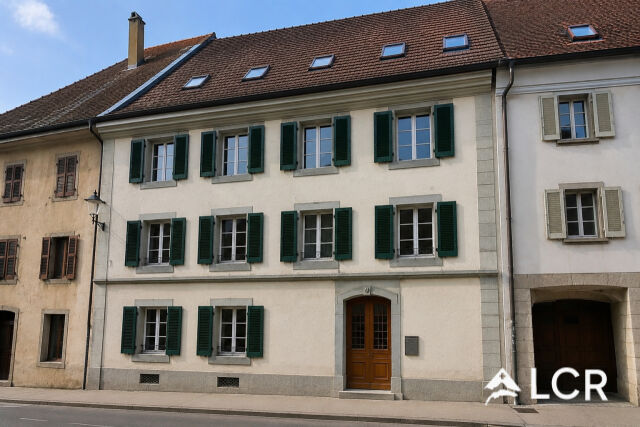 Immeuble résidentiel de rendement au cœur de La Sarraz (VD)