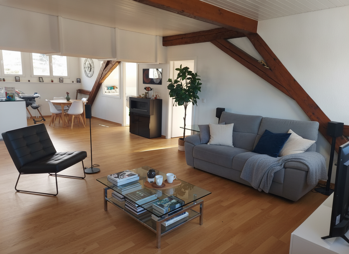 Bel appartement de 4p à Chexbres