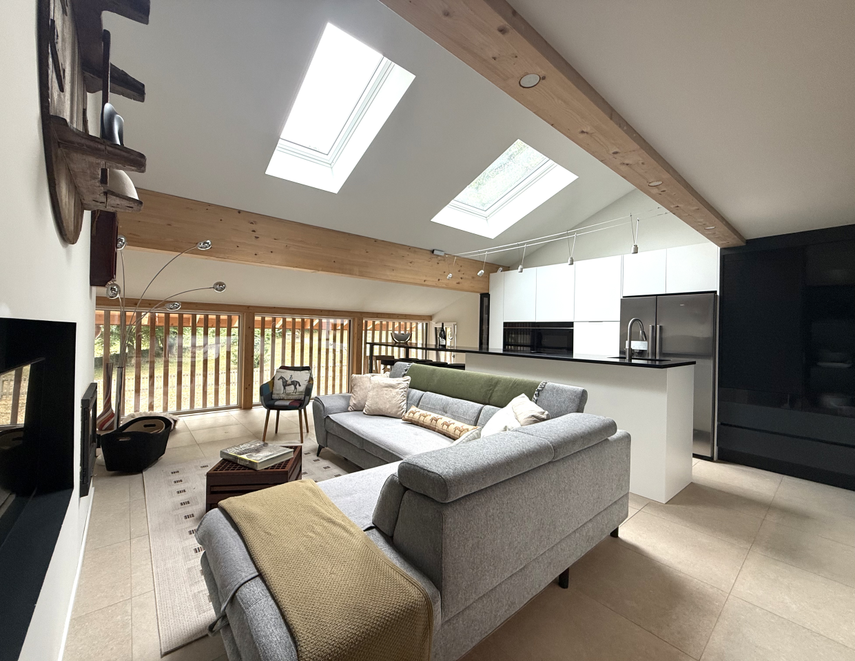 Superbe appartement neuf de 4 pièces avec jardin - Attalens