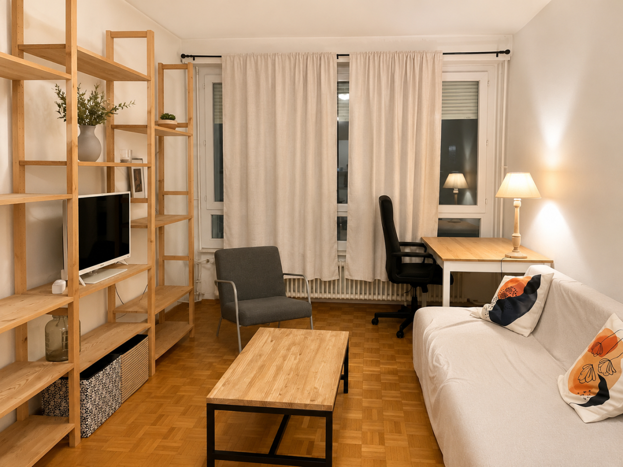 Bel appartement à Genève // 2.5p