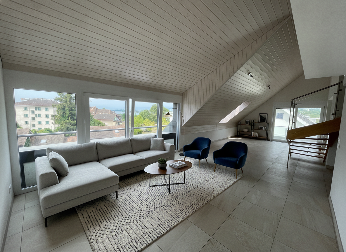 Magnifique appartement de 4.5P / 3 CHB / 2 SDB / 1 balcon