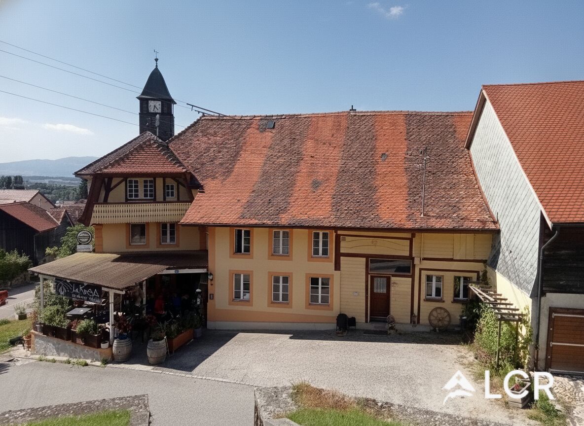 Thierrens (Vaud) – Immeuble de caractère avec projet de transformation en 8 appartements PPE — photo 1 of 3