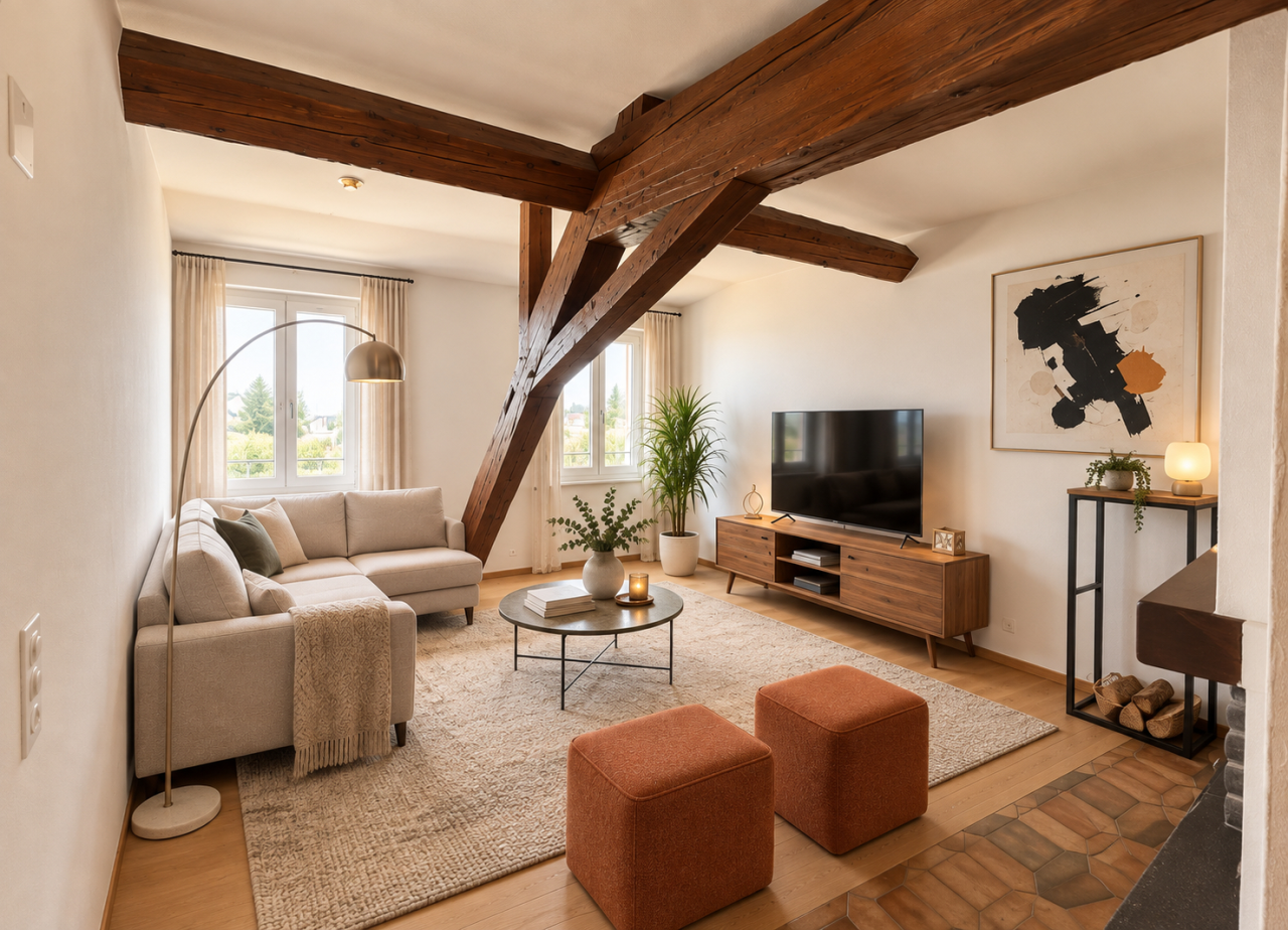 Bel appartement de 2.5p à St-Gingolph
