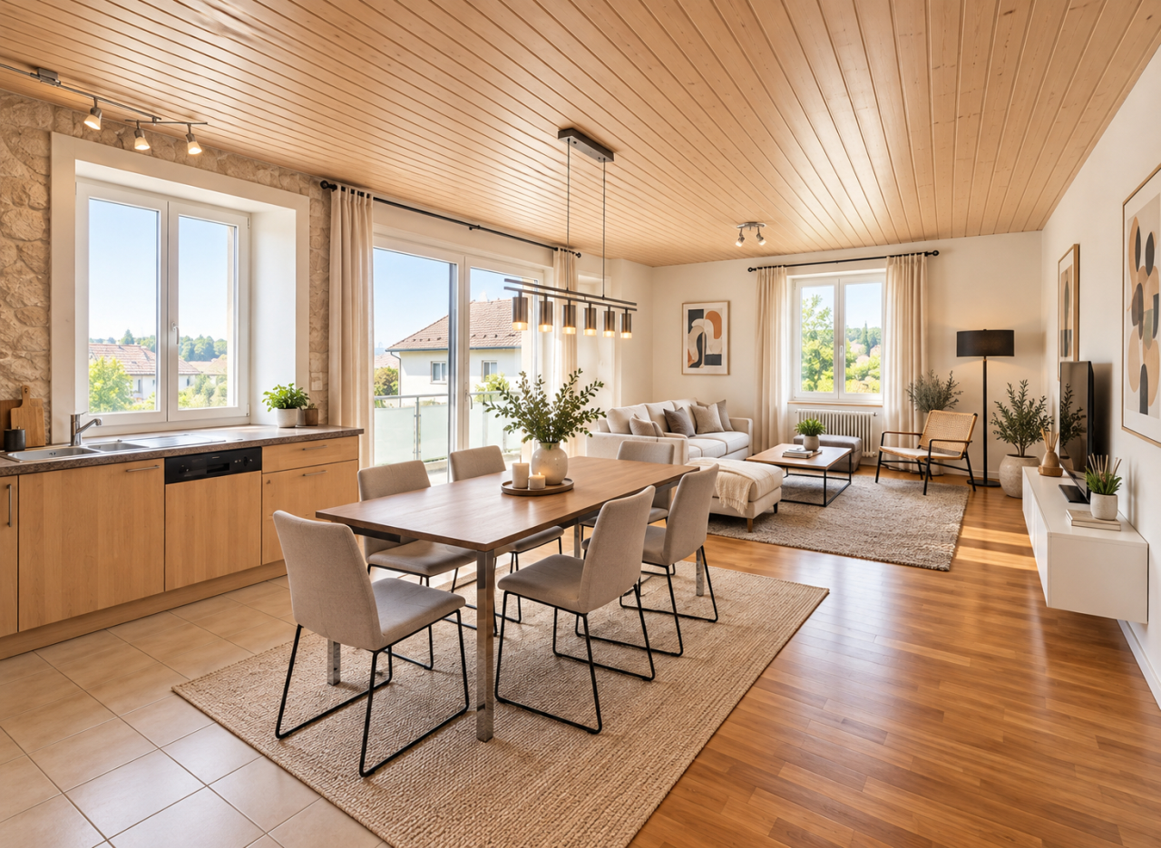 Bel appartement de 4.5p à Bioux