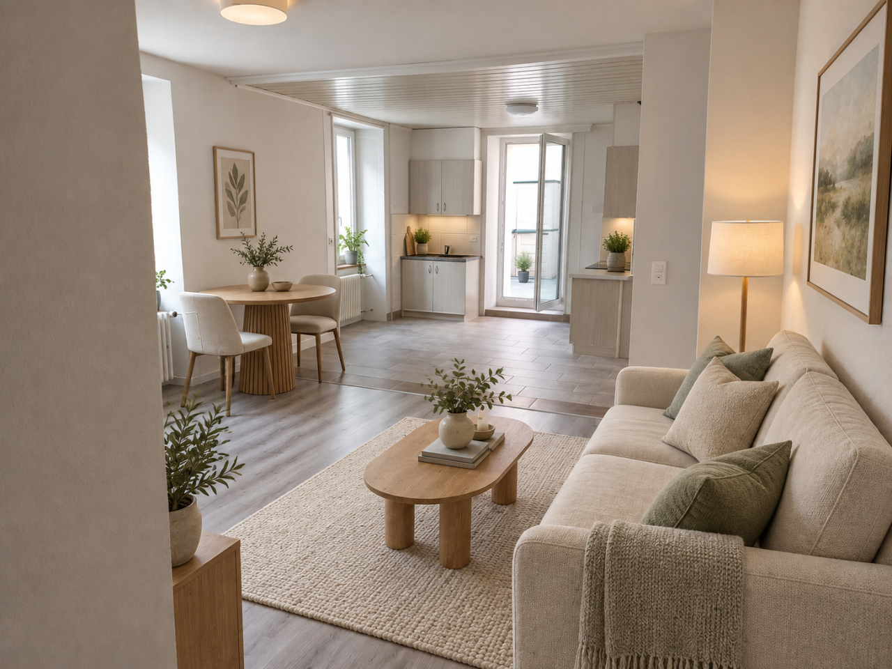 Bel appartement de 3p à Fleurier