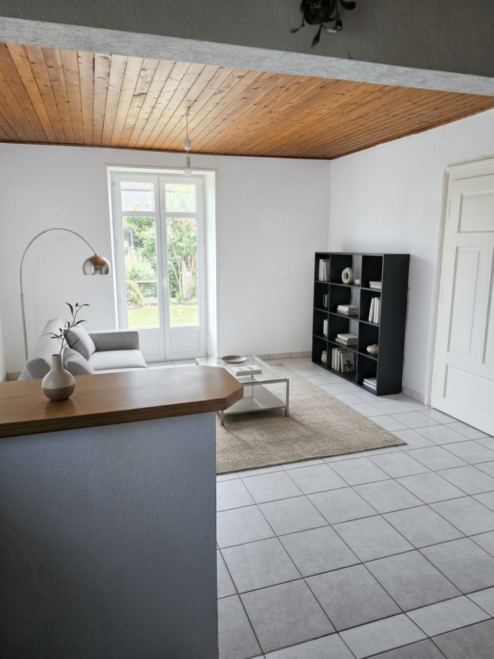 Appartement lumineux de 4 pièces avec jardin commun et parking – CHF 1’350.– tout compris